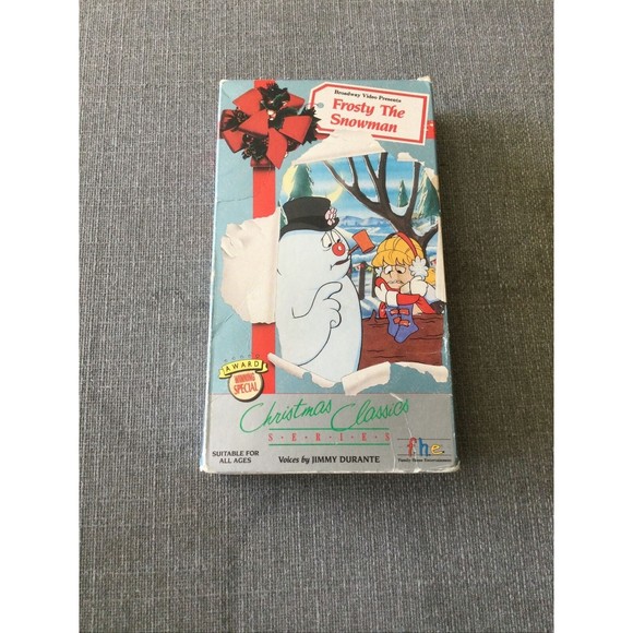 Frosty the Snowman (VHS, 1998) Christmas Classics Series vintage fhe - Picture 1 of 12